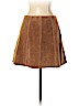 Topshop 100% Leather Tan Leather Skirt Size 4 (petite) - photo 2