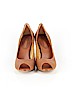 Banana Republic 100% Leather Brown Heels Size 9 - photo 2