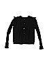 Gap Kids 100% Cotton Solid Black Cardigan Size 6 - photo 1