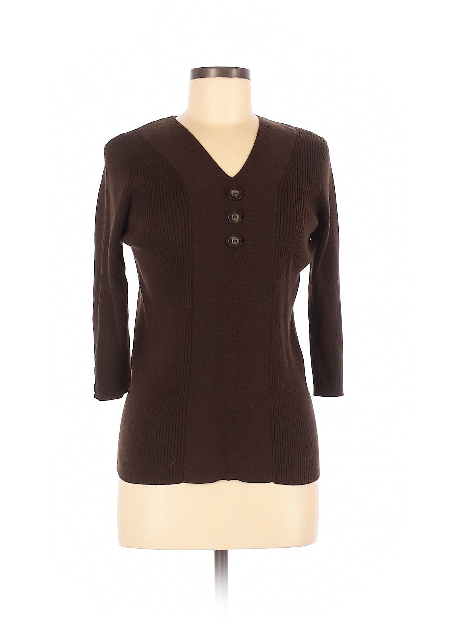 Dress Barn Women Brown Sweatshirt M Ebay