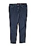 Signature Solid Blue Jeans Size 16 - photo 1