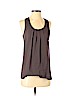 Theory 100% Polyester Gray Sleeveless Blouse Size S - photo 1