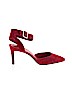 Nine West Red Heels Size 8 1/2 - photo 1