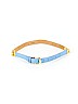 Carlisle 100% Lizard Solid Blue Leather Belt Size M - photo 1