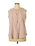 For Cynthia 100% Cotton Pink Sleeveless Top Size XL - photo 1