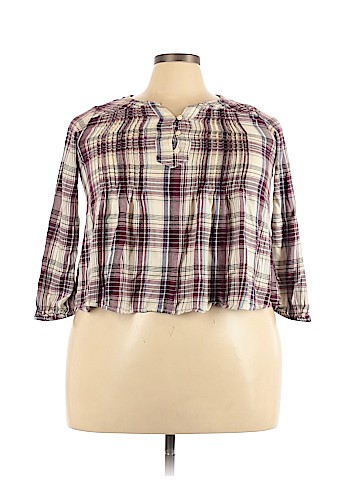 Style&Co 3/4 Sleeve Button-Down Shirt (view 1)