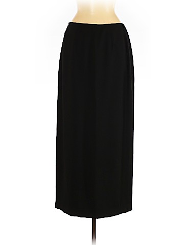 Linda Allard Ellen Tracy Silk Skirt (view 2)