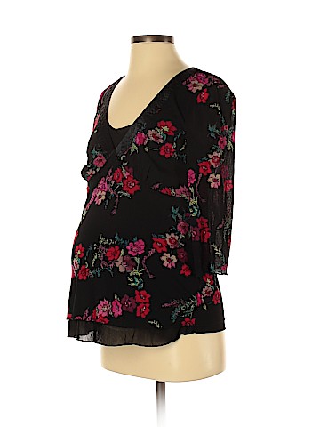 Old Navy - Maternity 3/4 Sleeve Blouse (view 1)