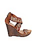 Diane von Furstenberg Tan Wedges Size 8 - photo 1