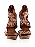 Diane von Furstenberg Tan Wedges Size 8 - photo 2