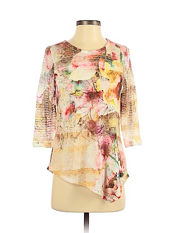 B.l.e.u. 3/4 Sleeve Blouse (view 1)