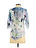 B.l.e.u. Blue 3/4 Sleeve Blouse Size S (petite) - photo 2