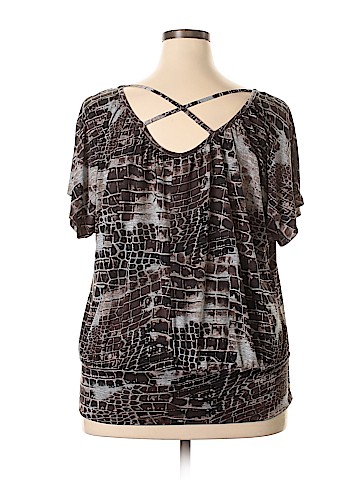 AB Studio Short Sleeve Top (view 2)