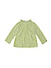 The Children's Place 100% Polyester Green Long Sleeve Blouse 12-18 MO / 18 MO - photo 1