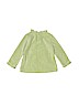 The Children's Place 100% Polyester Green Long Sleeve Blouse 12-18 MO / 18 MO - photo 2