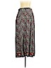 Crazy Horse 100% Rayon Burgundy Casual Skirt Size 10 (petite) - photo 2