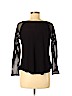 Alexis 100% Rayon Black Long Sleeve Top Size L - photo 2