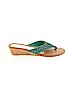 Assorted Brands Teal Sandals Size 7 - 8 - photo 1