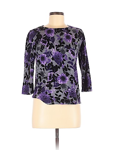 Karen Scott 3/4 Sleeve T-Shirt (view 1)