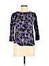 Karen Scott Purple 3/4 Sleeve T-Shirt Size S (petite) - photo 1