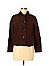 SW Studio Works 100% Polyester Brown Jacket Size 4 (petite) - photo 1