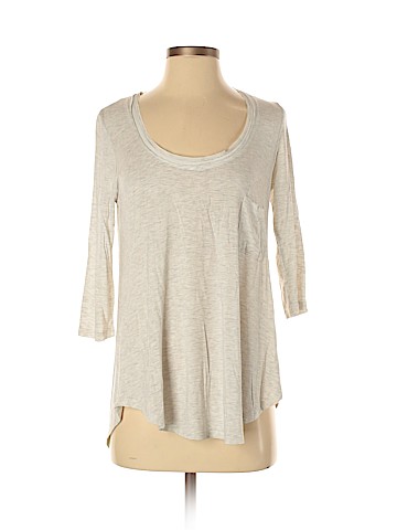 Bordeaux 3/4 Sleeve T-Shirt (view 1)