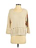 Ella Moss 100% Polyester Tan Pullover Sweater Size S - photo 1
