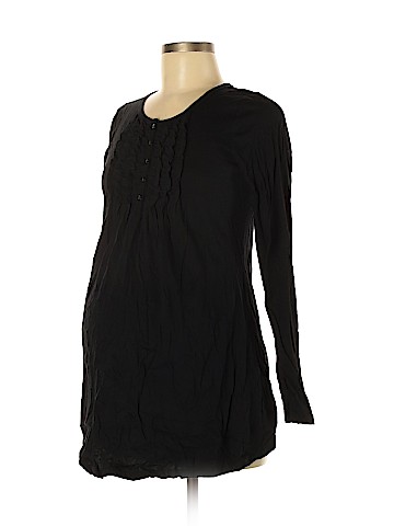 Old Navy - Maternity Long Sleeve Henley (view 1)