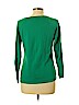 Ann Taylor LOFT 100% Cotton Green Pullover Sweater Size M (petite) - photo 2