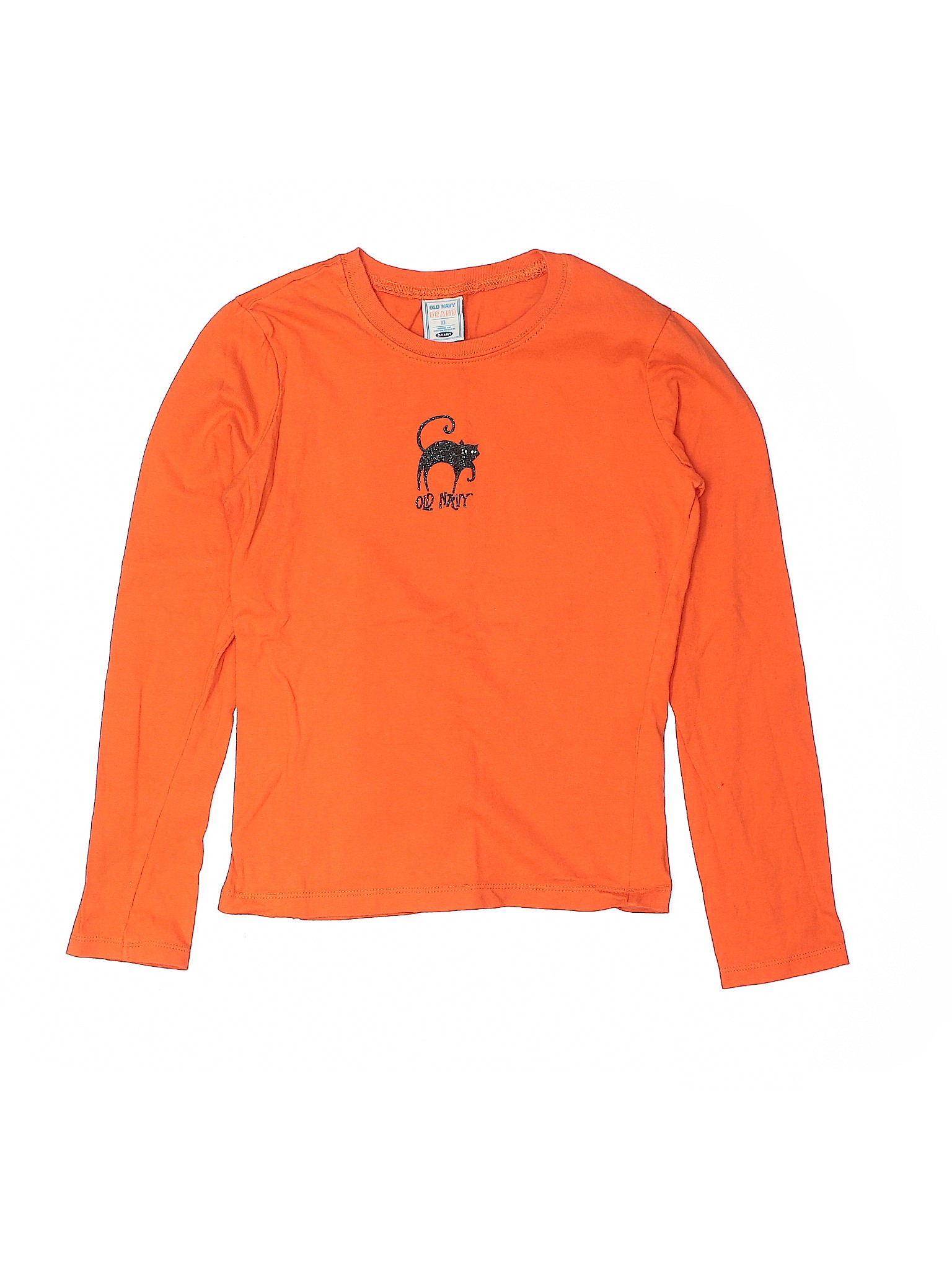 navy orange shirt