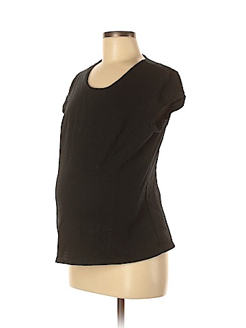 Liz Lange Maternity for Target Short Sleeve Blouse (view 1)