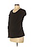 Liz Lange Maternity for Target Black Short Sleeve Blouse Size M - photo 1