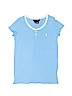 Ralph Lauren 100% Cotton Blue Short Sleeve Henley Size 8/10 - photo 1