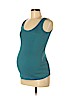 Motherhood 100% Cotton Teal Tank Top Size M - photo 1