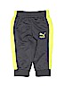 Puma 100% Polyester Gray Track Pants 9-12 MO / 12 MO - photo 1