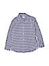 Crewcuts Blue Long Sleeve Button-Down Shirt Size 6 - 7 - photo 1