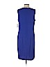 S.L. Fashions Blue Casual Dress Size 14 (petite) - photo 2