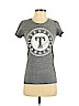Victoria's Secret Pink Gray Short Sleeve T-Shirt Size S - photo 1