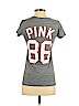 Victoria's Secret Pink Gray Short Sleeve T-Shirt Size S - photo 2
