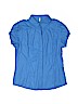 Assorted Brands Blue Short Sleeve Button-Down Shirt Size 2XL (kids) - photo 1
