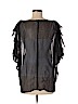 Motherhood 100% Polyester Black 3/4 Sleeve Blouse Size M - photo 2