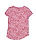 Old Navy 100% Cotton Paisley Burgundy Short Sleeve T-Shirt Size 6 - 7 - photo 2