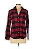 Lands' End 100% Cotton Red Long Sleeve Button-Down Shirt Size 8 (petite) - photo 1