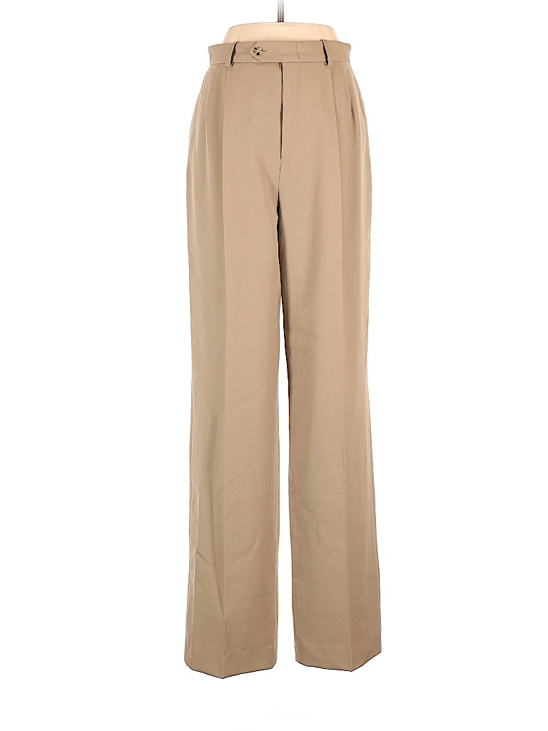 Austin Reed 100% Wool Solid Tan Wool Pants Size 8 - 88% off | thredUP