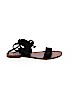 Steve Madden 100% Leather Black Sandals Size 8 1/2 - photo 1