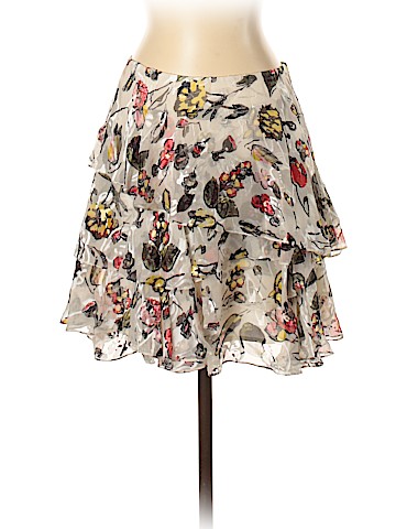 Grey by Jason Wu Silk Skirt (view 1)