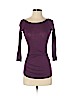 Free People Burgundy 3/4 Sleeve T-Shirt Size S (petite) - photo 1