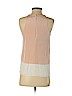 Theory Pink Sleeveless Silk Top Size P (petite) - photo 2