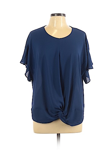 Lush Short Sleeve Blouse (view 1)