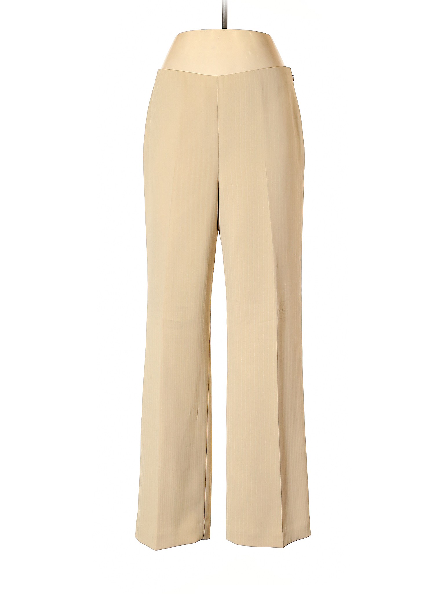 Liz Claiborne Career Solid Tan Ivory Dress Pants Size 12 (Petite) - 77% ...